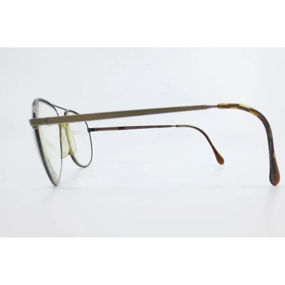 Gant Ensign G-363 BRN Marine Aviator Eyeglasses Bronze Metal Frames Mens